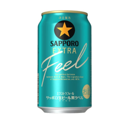 サッポロ EXTRA FEEL 6缶パック 350ml