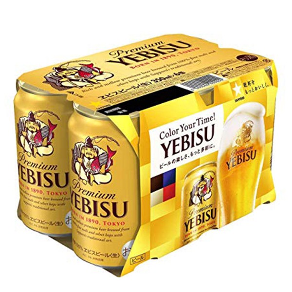 サッポロビール   サッポロ　ヱビス6缶