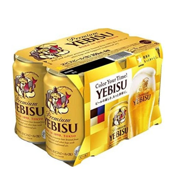 サッポロ ヱビスビール ６缶パック 350ml