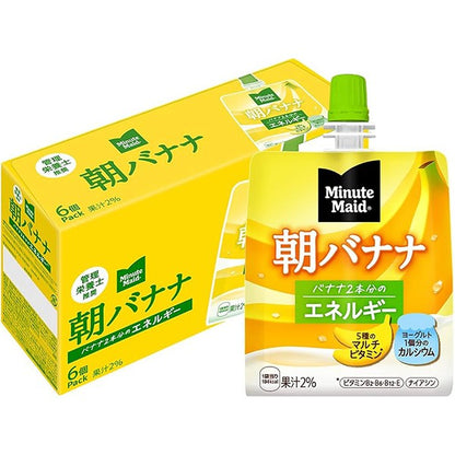 コカ・コーラ  ミニッツメイド 朝バナナ  180g