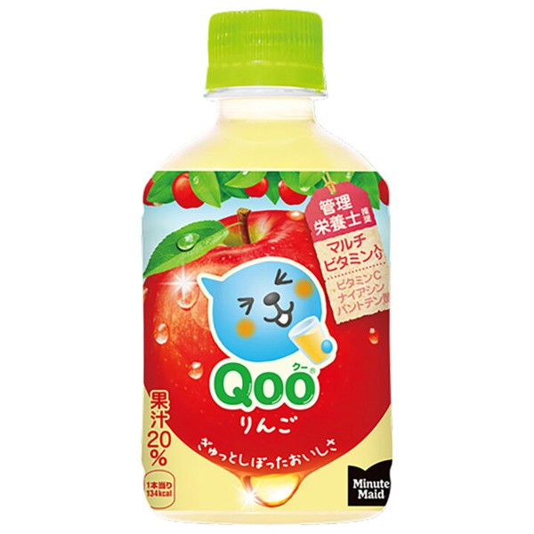コカ・コーラ   ミニッツメイド Qooりんご  缶入160ML   PET280ML   PET425ML