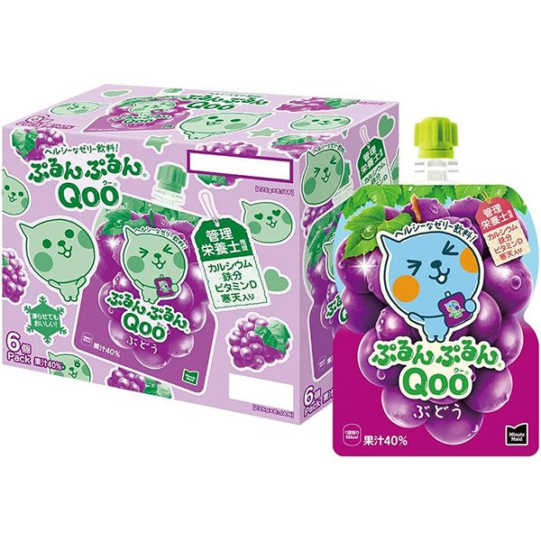 コカ・コーラ   ミニッツメイド ぷるんぷるんQooぶどう125g