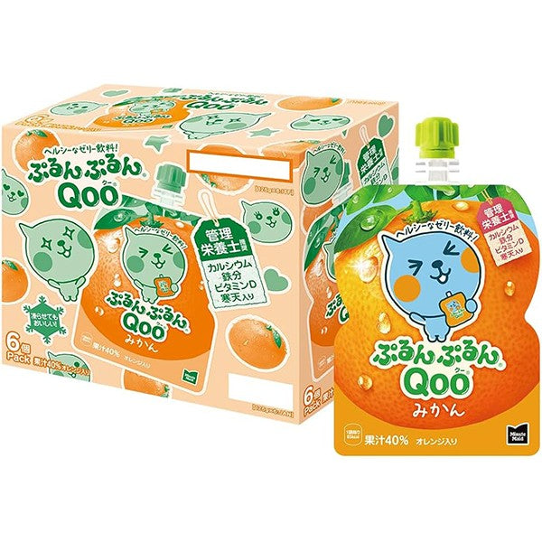 コカ・コーラ   ミニッツメイド ぷるんぷるんQooみかん    125g