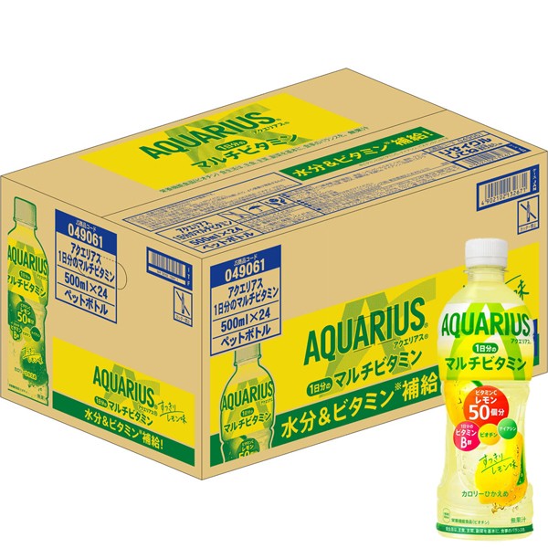 コカ・コーラ   アクエリアス 1日分のマルチビタミン  500ML
