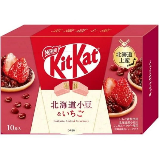 KitKat ネスレ キットカット 北海道小豆＆いちご  10枚