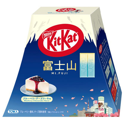 KitKat  ネスレ  キットカット ブルーベリーチーズケーキ味 富士山パック　10枚