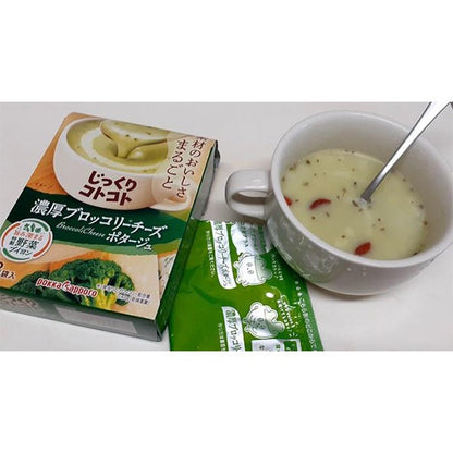 ポッカサッポロ    じっくりコトコト 濃厚ブロッコリーチーズポタージュ