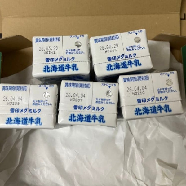 雪印メグミルク LL北海道牛乳200ml