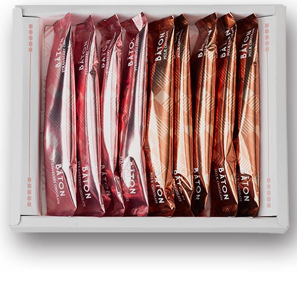 本高砂屋   バトン  チョコレート菓子 9本