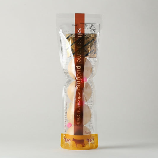 牧家の塩キャラメルプリン 4個入り