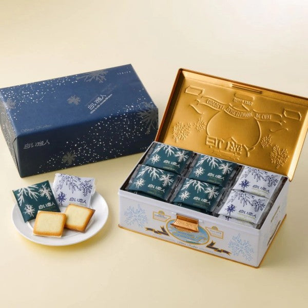 石屋製菓   白い恋人（ホワイト&ブラック）54枚缶入