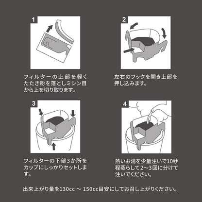 可否茶館　小樽運河通りブレンド　５P