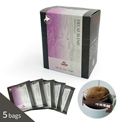 可否茶館　カフェインレスコーヒー　５P