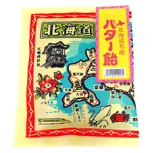 昭和製菓 北海道地図布バター飴110ｇ