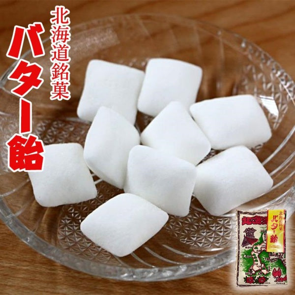 昭和製菓 北海道地図布バター飴110ｇ