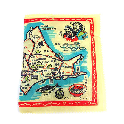 昭和製菓 北海道地図布バター飴110ｇ