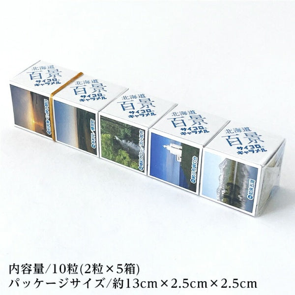 道南食品 北海道百景サイコロキャラメル