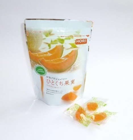 ホリ　夕張メロンピュアゼリー　ひとくち果実