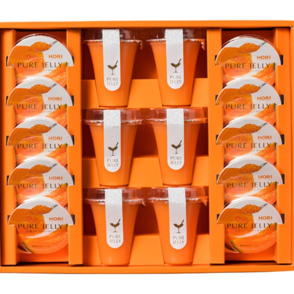 ホリ　夕張メロンピュアゼリー夕張メロン飲むピュアゼリーセット