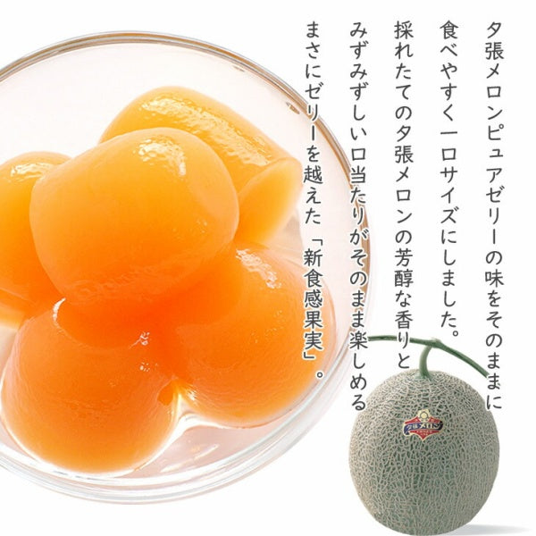 ホリ　夕張メロンピュアゼリープチゴールドプチキャリー