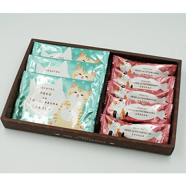 若尾製菓   ねこのととまくら  8枚入