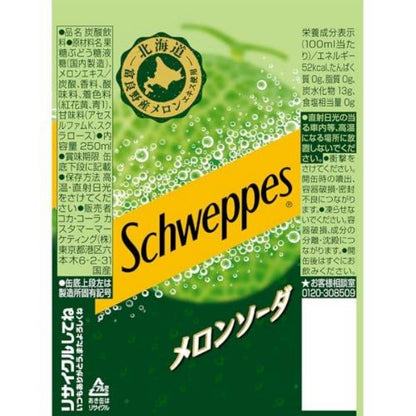 シュウエップスメロンソーダ250ml缶