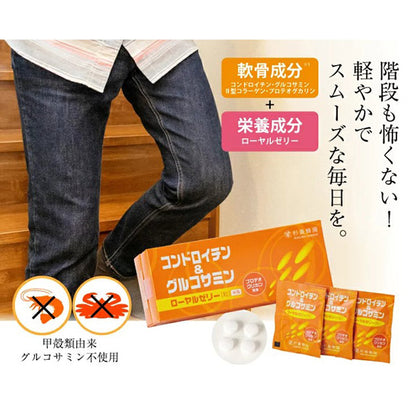 杉養蜂園コンドロイチン&グルコサミン・ローヤルゼリー (31袋/124粒)