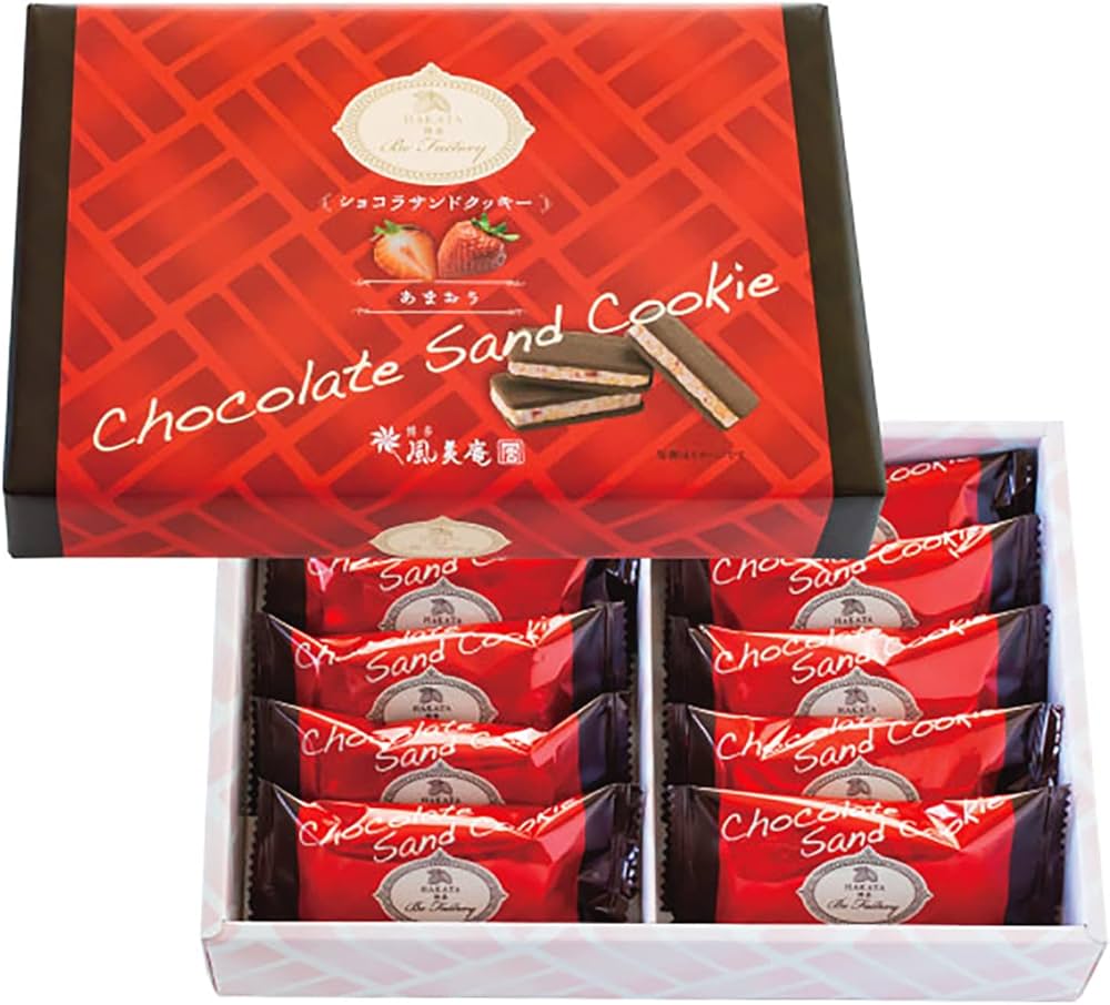 博多風美庵   あまおうショコラサンドクッキー