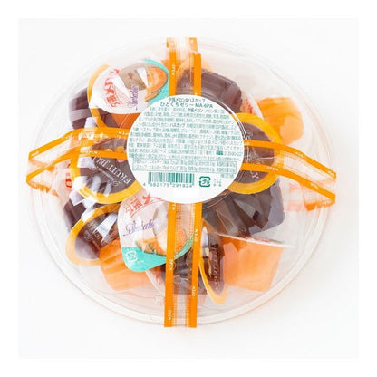 北辰フーズ   夕張メロン＆ハスカップひとくちゼリー  18個入