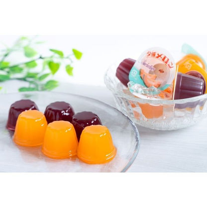 北辰フーズ   夕張メロン＆ハスカップひとくちゼリー  18個入