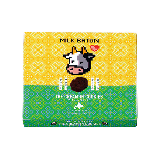 MILK BATONミルクバトン　ザ・クリームインクッキー8 枚入