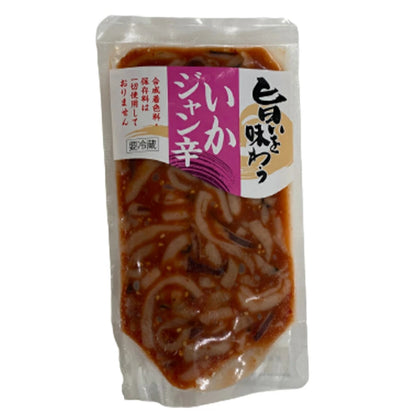 Taste the deliciousness of spicy squid sauce 210g