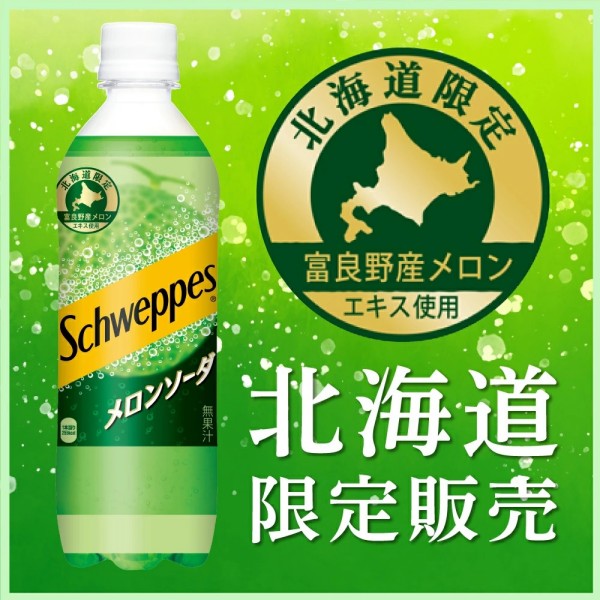 シュウエップスメロンソーダ490mlPET