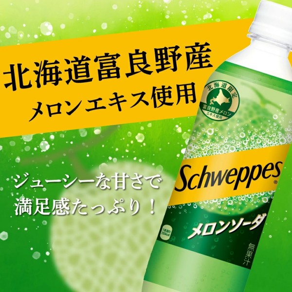 シュウエップスメロンソーダ490mlPET
