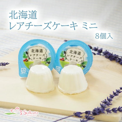 北辰フーズ   北海道レアチーズケーキミニ 21ｇ×8個