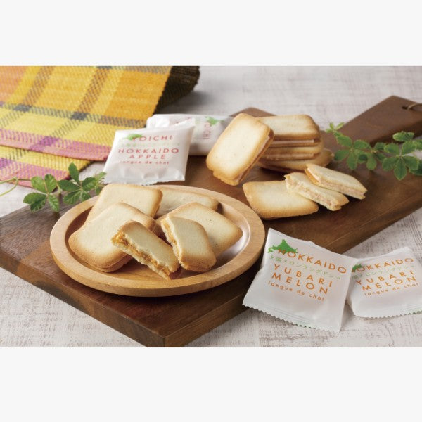 北見鈴木製菓 夕張メロンラングドシャ プレーン 10枚入り