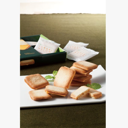 北見鈴木製菓 夕張メロンラングドシャ プレーン 10枚入り